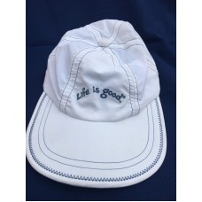Nice LIFE IS GOOD Mujer&apos;s Chill Cap Nylon Baseball Hat Size M/L 58 Embroidered  eb-18900451